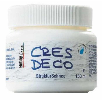 KREUL Cres Deco štruktúrovaný sneh -...
