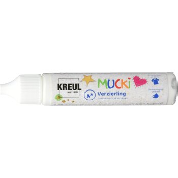 KREUL MUCKI Verzierling Funkelweiß 29 ml