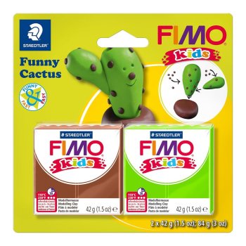 FIMO kids Modellier-Set "Funny Cactus"