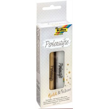 folia Perlenstifte "Gold & Silver", 30 ml,...