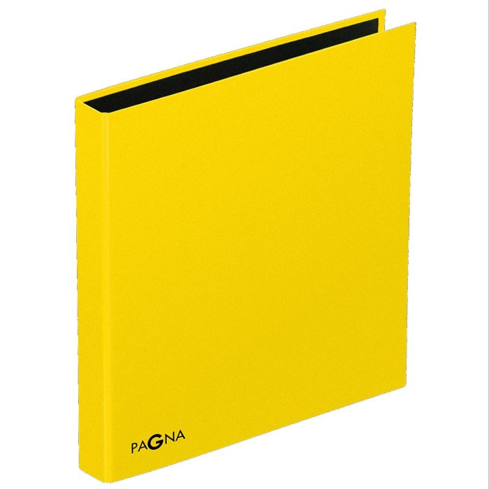 PAGNA Ringbuch DIN A5 "Basic Colours", 2 Bügel-Mechanik, gelb