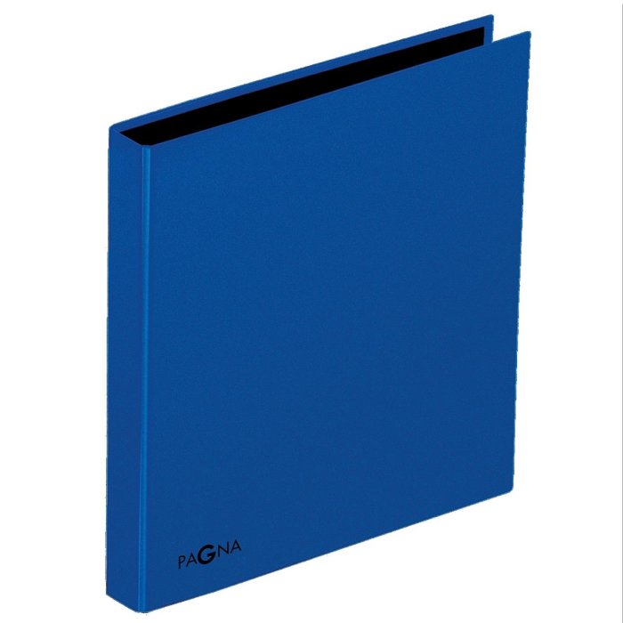 PAGNA Ringbuch DIN A5 "Basic Colours", 2 Bügel-Mechanik, blau