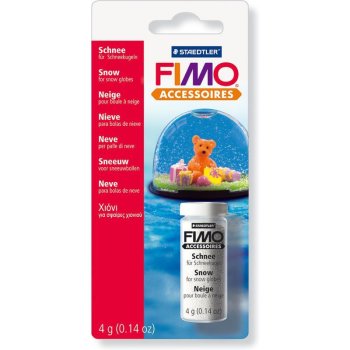 FIMO Schnee für Schneekugel, 4 g im Glasfläschchen