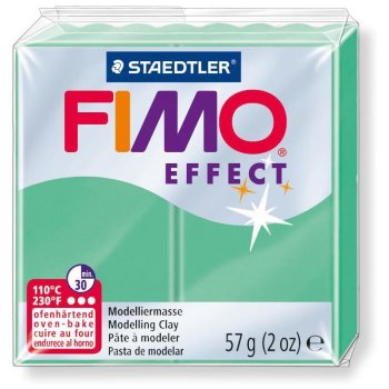 FIMO EFFECT Modelliermasse, ofenhärtend, jade, 57 g