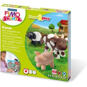 FIMO kids Modellier-Set Form & Play "Farm",...
