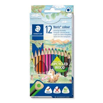 STAEDTLER Dreikant-Buntstift Noris colour, 12er Kartonetui