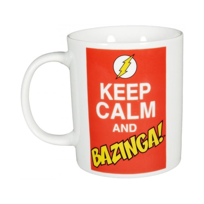 tBBT Tasse "Keep Calm an Bazinga"