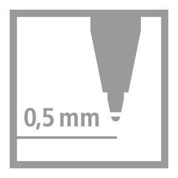STABILO pointVisco - guličkové pero - samostatné - čierne