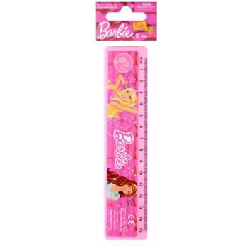 STARPAK Lineal 15cm "Barbie rosa"