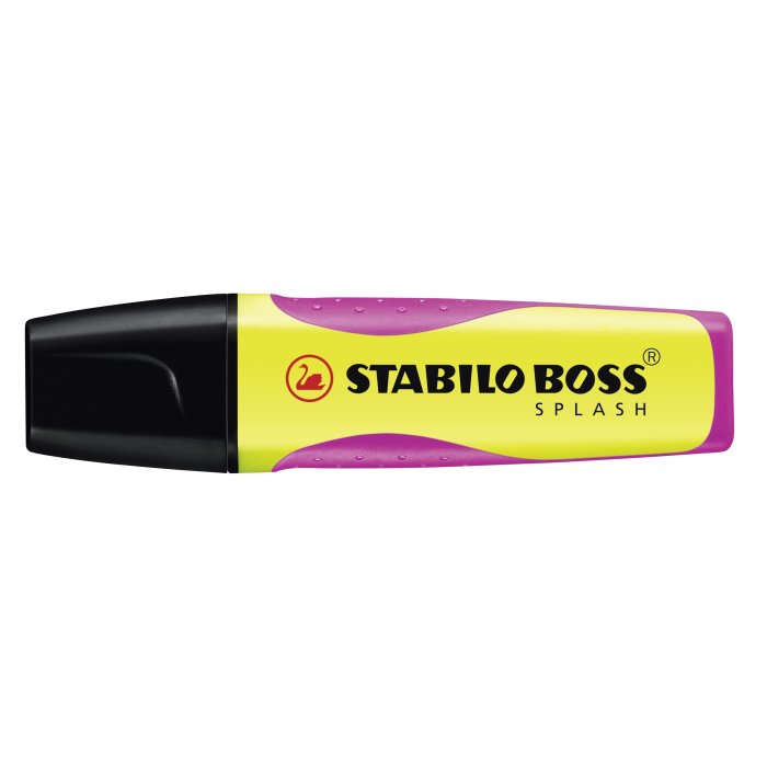 Textmarker - STABILO BOSS SPLASH - Einzelstift - gelb