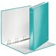 LEITZ Ringbuch WOW, DIN A4, Hartpappe, eisblau 4-Ring