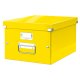 LEITZ Ablagebox Click &amp; Store WOW, DIN A4, gelb