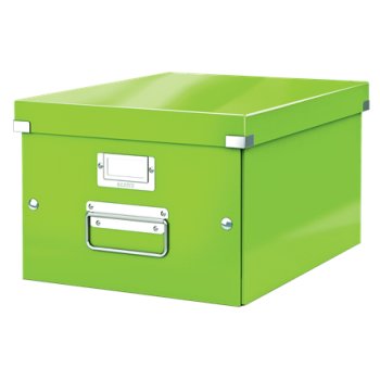 LEITZ Ablagebox Click & Store WOW, DIN A4, grün