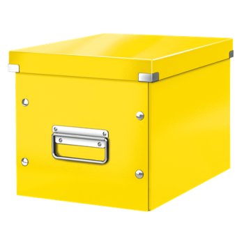 LEITZ Ablagebox Click & Store WOW Cube M, gelb
