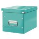 LEITZ Ablagebox Click &amp; Store WOW Cube M, eisblau