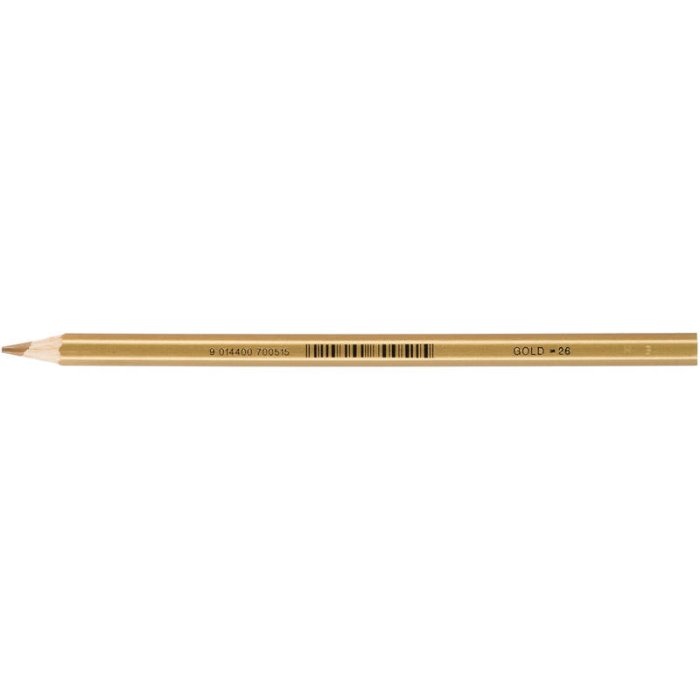 JOLLY Buntstift Supersticks Classic Einzelstift Gold = 26