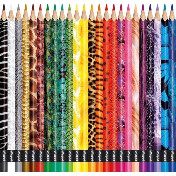 Maped Dreikant-Buntstift COLORPEPS Animals, 24er Kartonetui