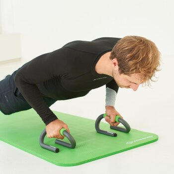 SCHILDKRÖT Liegestützengriffe Push Up Bars, schwarz/grün