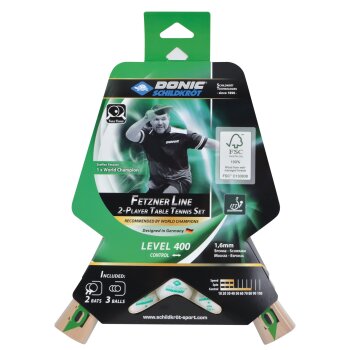 DONIC SCHILDKRÖT Tischtennis Set Fetzner 400 FSC