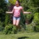 SCHILDKRÖT Detské švihadlo Jump Rope, zelené