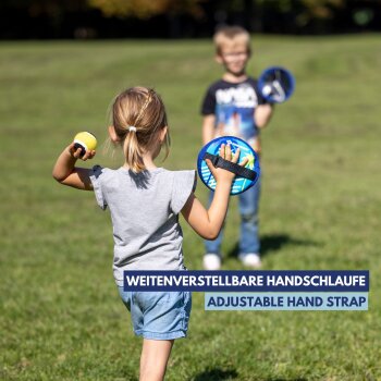 SCHILDKRÖT Wurfspiel Neopren Klettball-Set