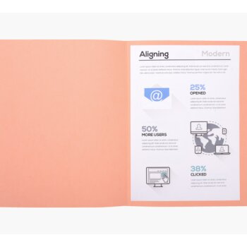 EXACOMPTA Aktendeckel FOREVER 250, DIN A4, rosa 100 Stück