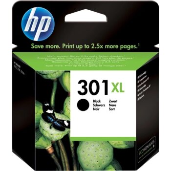 HP 301 XL čierna atramentová kazeta (CH563EE)