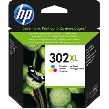 HP 302 XL viacfarebná atramentová kazeta...