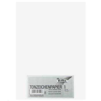 folia Tonpapier, DIN A4, 130 g/qm, weiß