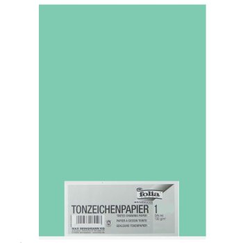 folia Tonpapier, DIN A4, 130 g/qm, mint