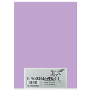 folia Tonpapier, DIN A4, 130 g/qm, lila