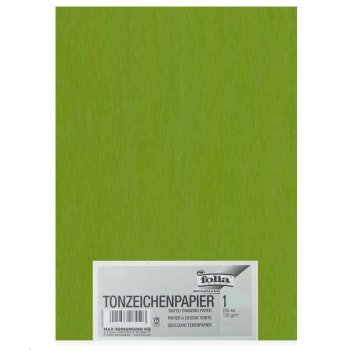folia Tonpapier, DIN A4, 130 g/qm, maigrün