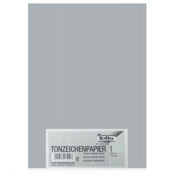 folia Tonpapier, DIN A4, 130 g/qm, silber