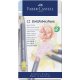 FABER-CASTELL Aquarellstifte GOLDFABER, 12er Metalletui