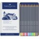 FABER-CASTELL Aquarellstifte GOLDFABER, 12er Metalletui