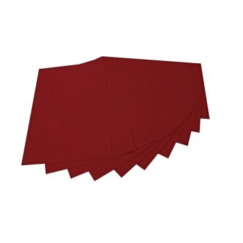 folia Bastelfilz, (B)200 x (H)300 mm, 150 g/qm, dunkelrot