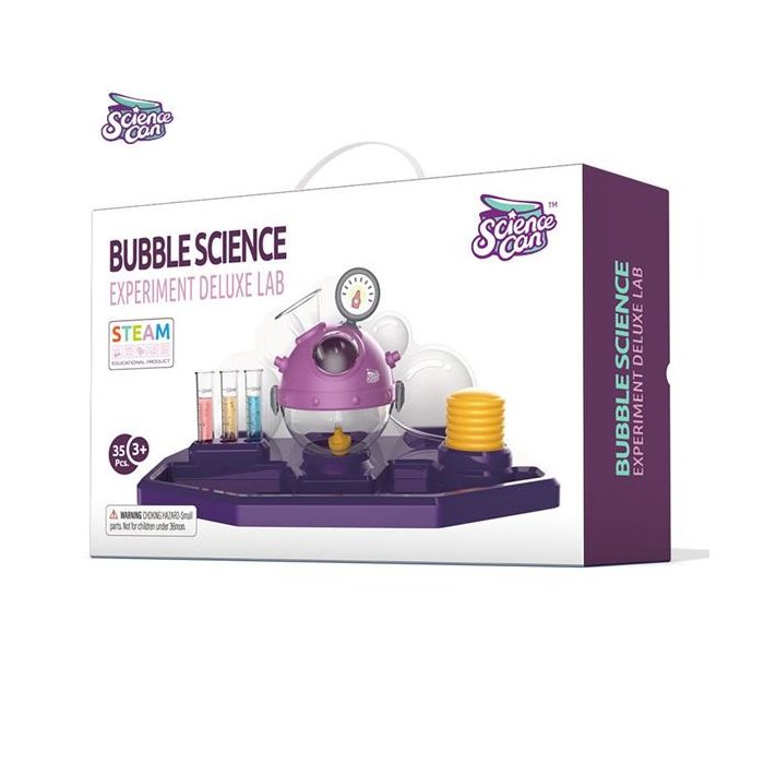 Science Can, Bubble Science Experimentierset Deluxe Labor