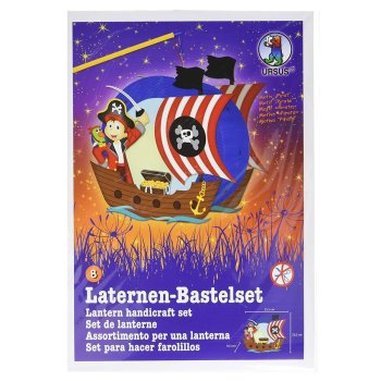 URSUS Laternen-Bastelset Easy Line 8 "Pirat"