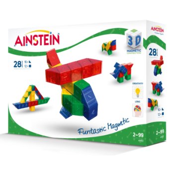 Ainstein Bausteine Creative 28, Fantasitic Magnetic,...