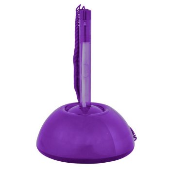 TipTop Office - Kugelschreiber mit Ständer violett