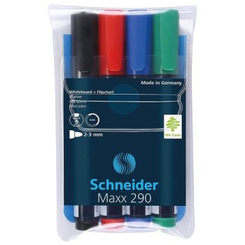 Schneider Whiteboard- und Flipchartmarker Maxx 290...