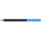 FABER-CASTELL Bleistift Jumbo GRIP TWO TONE, blau