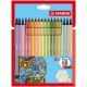 Premium-Filzstift - STABILO Pen 68 - 18er Pack - mit 18 neuen Farben