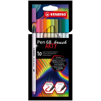 Premium-Filzstift mit Pinselspitze für variable...