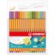 Fineliner - STABILO point 88 - 18er Pack - neue Farben 2022