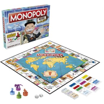 HASBRO Monopoly Reise um die Welt