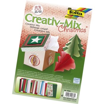 folia Creativ Mix Christmas 83 teilig