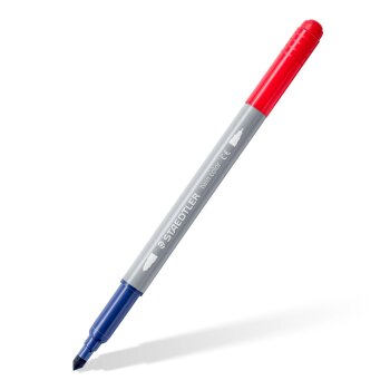 STAEDTLER Doppelfasermaler 10er Etui – 20 Farben