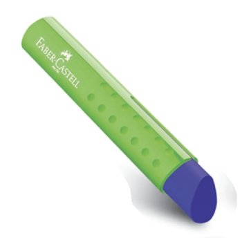 FABER-CASTELL Kunststoff-Radierer TRI, grün blau