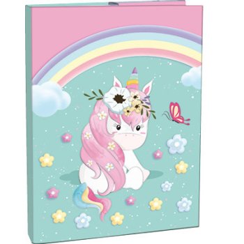 STIL Heftbox A5 Rainbow Unicorn